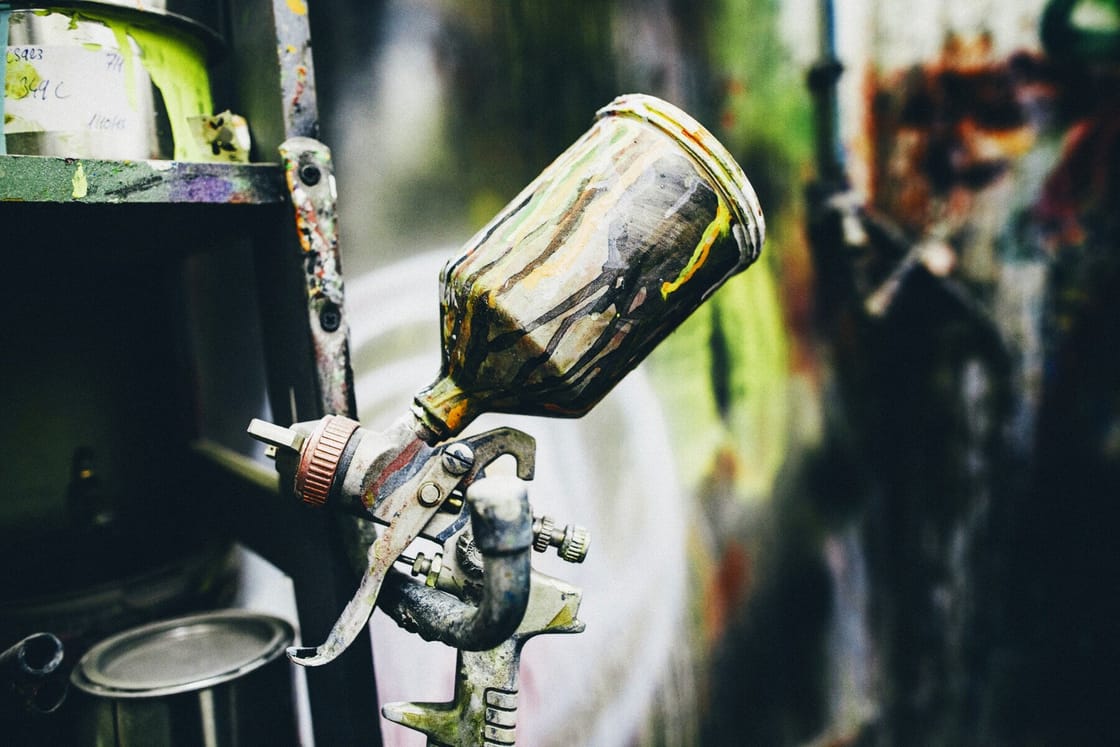 Peinture au pistolet
